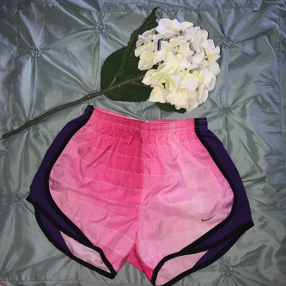 Pink Ombre Nike Shorts